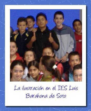 La ilustración de Antonio Santana en el IES Luis Barahona