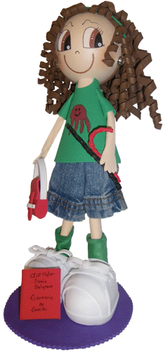 Camila del colegio Denis Belgrano