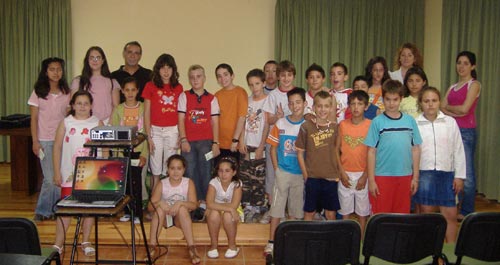 Alumnos 5º colegio Rafael Pérez del Álamo