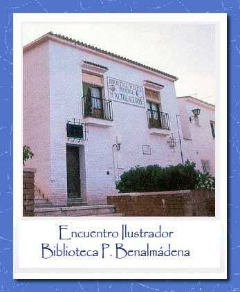 Biblioteca Benalmádena. Ilustador Antonio Santana