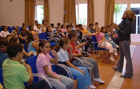 Los lectores del colegio Jorge Guillén