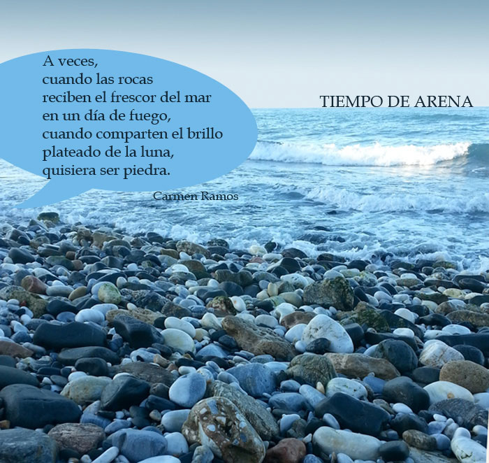 Poesia regalada: piedra y agua